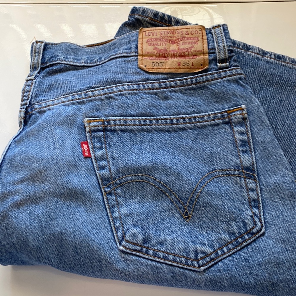 Levi’s jean shorts Mens 505 size 36